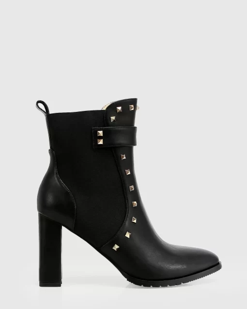 Belle & Bloom Fast Lane Studded Boot - Black Online