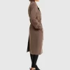 Belle & Bloom Front Runner Belted Coat - Walnut New