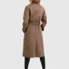 Belle & Bloom Front Runner Belted Coat - Walnut New