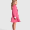 Belle & Bloom Good Manners Wool Blend Fitted Coat - Pink Sale