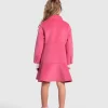 Belle & Bloom Good Manners Wool Blend Fitted Coat - Pink Sale