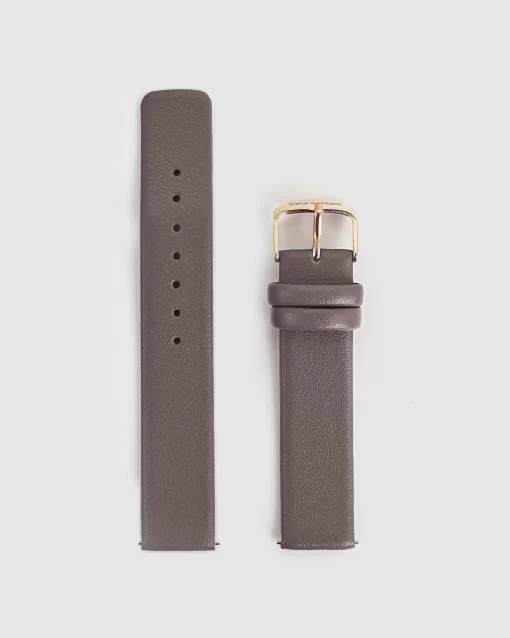 Belle & Bloom Grey - Leather Watch Strap Barcelona Story Final Sale Cheap