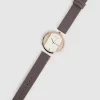 Belle & Bloom Grey - Leather Watch Strap Barcelona Story Final Sale Cheap