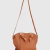 Belle & Bloom Heart Of Gold Leather Shoulder Bag - Camel Outlet