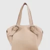 Belle & Bloom Heart Of Gold Leather Shoulder Bag - Latte Best Sale