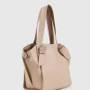 Belle & Bloom Heart Of Gold Leather Shoulder Bag - Latte Best Sale