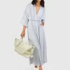 Belle & Bloom Hideaway Maxi Dress - Light Blue Best Sale