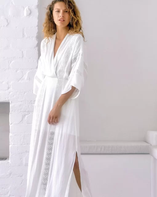 Belle & Bloom Hideaway Maxi Dress - White Flash Sale