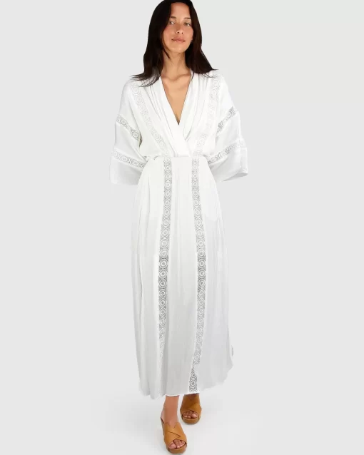 Belle & Bloom Hideaway Maxi Dress - White Outlet