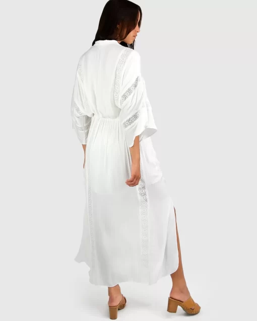 Belle & Bloom Hideaway Maxi Dress - White Outlet