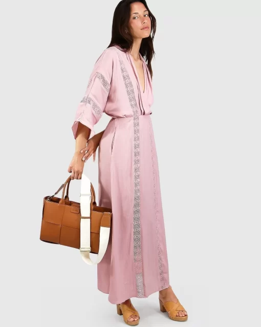 Belle & Bloom Hideaway Maxi Dress - Wild Orchid New