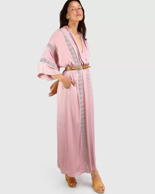 Belle & Bloom Hideaway Maxi Dress - Wild Orchid Discount