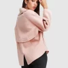 Belle & Bloom I'M Yours Wool Blend Peacoat - Blush Sale