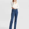 Belle & Bloom Impossible Highs Bootleg Jean - Dark Wash Cheap