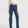 Belle & Bloom Impossible Highs Bootleg Jean - Dark Wash Cheap