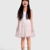 Belle & Bloom In My Heart Reversible Skirt - White Clearance