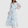 Belle & Bloom In Your Dreams Maxi Dress - Light Blue Best Sale