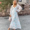 Belle & Bloom In Your Dreams Maxi Dress - Light Blue Best Sale