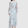 Belle & Bloom In Your Dreams Maxi Dress - Light Blue Best Sale