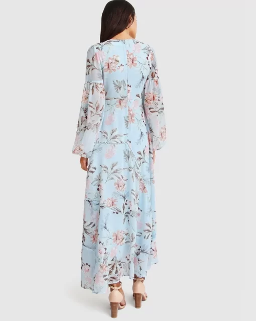 Belle & Bloom In Your Dreams Maxi Dress - Light Blue Best Sale