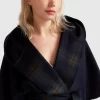 Belle & Bloom Jackson Landing Wool Blend Cape Coat - French Navy Best