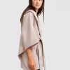 Belle & Bloom Jackson Landing Wool Blend Cape Coat - Sand Cheap