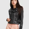 Belle & Bloom Just Friends Leather Jacket - Black Cheap