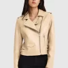 Belle & Bloom Just Friends Leather Jacket - Sand Store