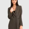 Belle & Bloom Kensington Oversized Coat - Brown Fashion