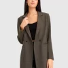 Belle & Bloom Kensington Oversized Coat - Brown Fashion