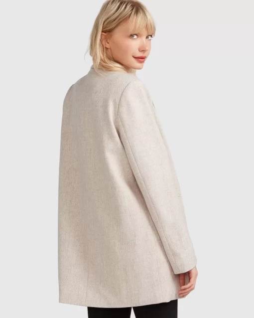 Belle & Bloom Kensington Oversized Coat - Natural Best