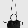 Belle & Bloom Killer Queen Drawstring Crossbody Bag- Black Outlet