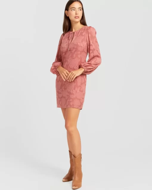 Belle & Bloom Kiss The Stars Dress - Dusty Rose Best Sale