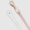 Belle & Bloom Leather Tie Belt 2 Pack - Pink / White Outlet