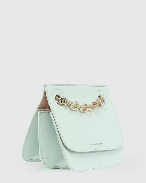 Belle & Bloom Little Victories Mini Crossbody Bag - Mint Final Sale Shop