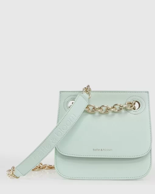 Belle & Bloom Little Victories Mini Crossbody Bag - Mint Final Sale Shop