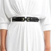 Belle & Bloom London Fog Leather Waist Belt - Black Best Sale