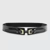 Belle & Bloom London Fog Leather Waist Belt - Black Best Sale