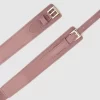 Belle & Bloom London Fog Leather Waist Belt - Blush Cheap