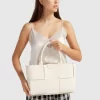 Belle & Bloom Long Way Home Woven Tote - Cream Best Sale