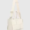 Belle & Bloom Long Way Home Woven Tote - Cream Best Sale