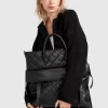 Belle & Bloom Lost Lovers Quilted Leather Tote - Black Best