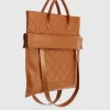 Belle & Bloom Lost Lovers Quilted Leather Tote - Camel Cheap