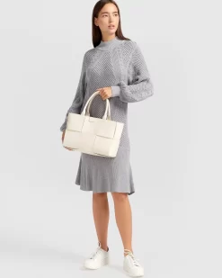 Belle & Bloom Love Letter Knit Dress - Grey Store