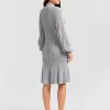 Belle & Bloom Love Letter Knit Dress - Grey Store