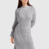 Belle & Bloom Love Letter Knit Dress - Grey Store