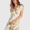 Belle & Bloom Love Shack Mini Wrap Dress - Orchard Cheap