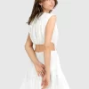 Belle & Bloom Lovesick Mini Dress - White Hot