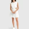 Belle & Bloom Lovesick Mini Dress - White Hot