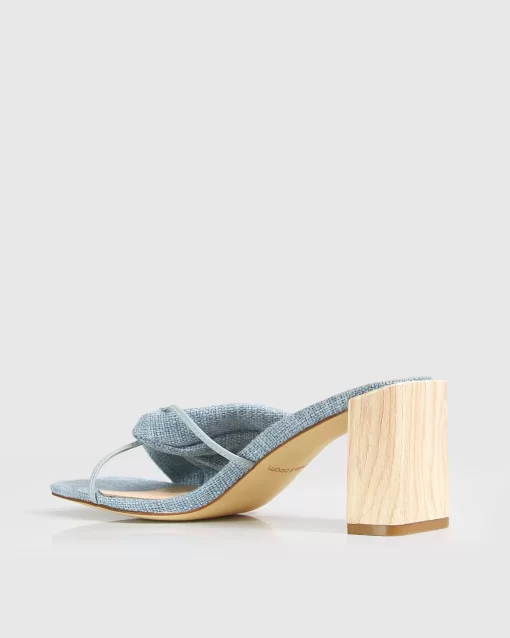 Belle & Bloom Lust For Life Mule - Blue Flash Sale